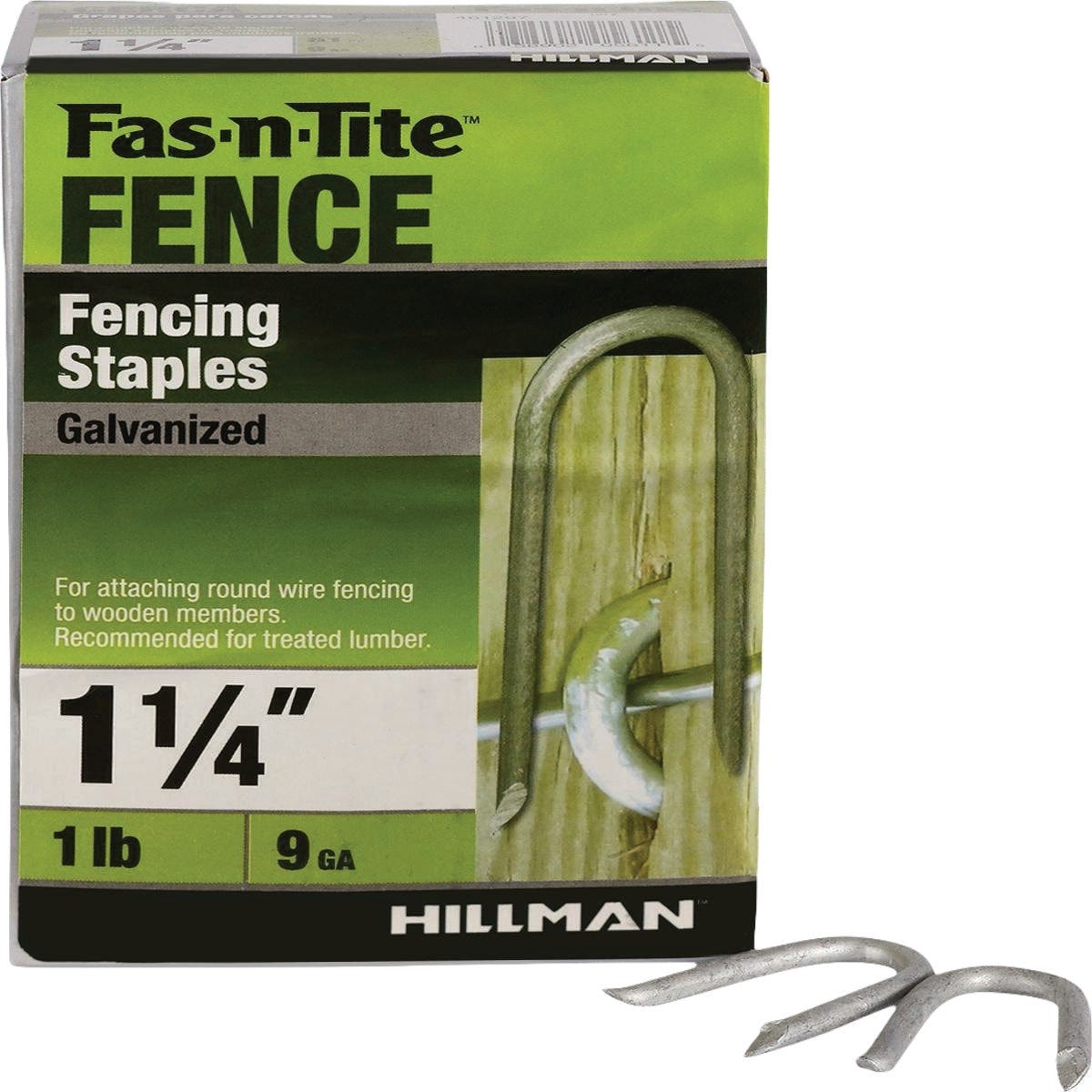Hillman Fas-n-Tite 1-1/2 In. Hot Dipped Galvanized Fence Staples (1 Lb.) Hillman Fas-n-Tite 1-1/2 In. Hot Dipped Galvanized Fence Staples (1 Lb.)