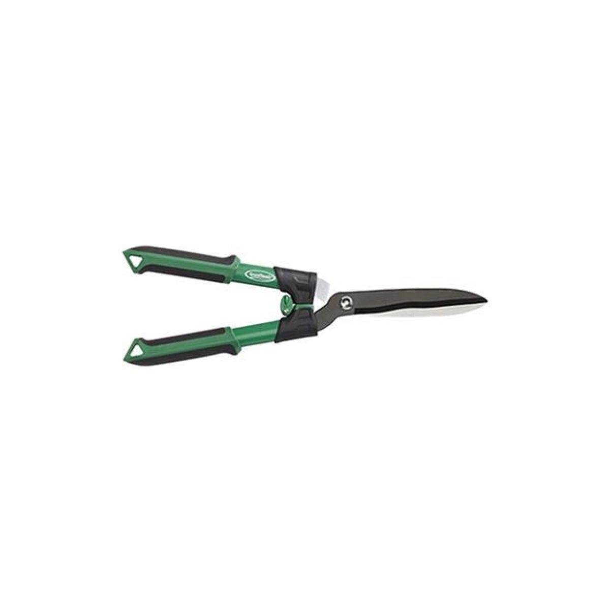 Green Thumb 10-1/2 In. Carbon Steel Heavy-Duty Hedge Shears Green Thumb 10-1/2 In. Carbon Steel Heavy-Duty Hedge Shears