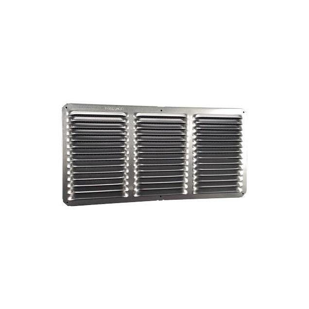 Lomanco 16 In. x 8 In.Mill-Finished Aluminum Under Eave Cornice Vent Lomanco 16 In. x 8 In.Mill-Finished Aluminum Under Eave Cornice Vent