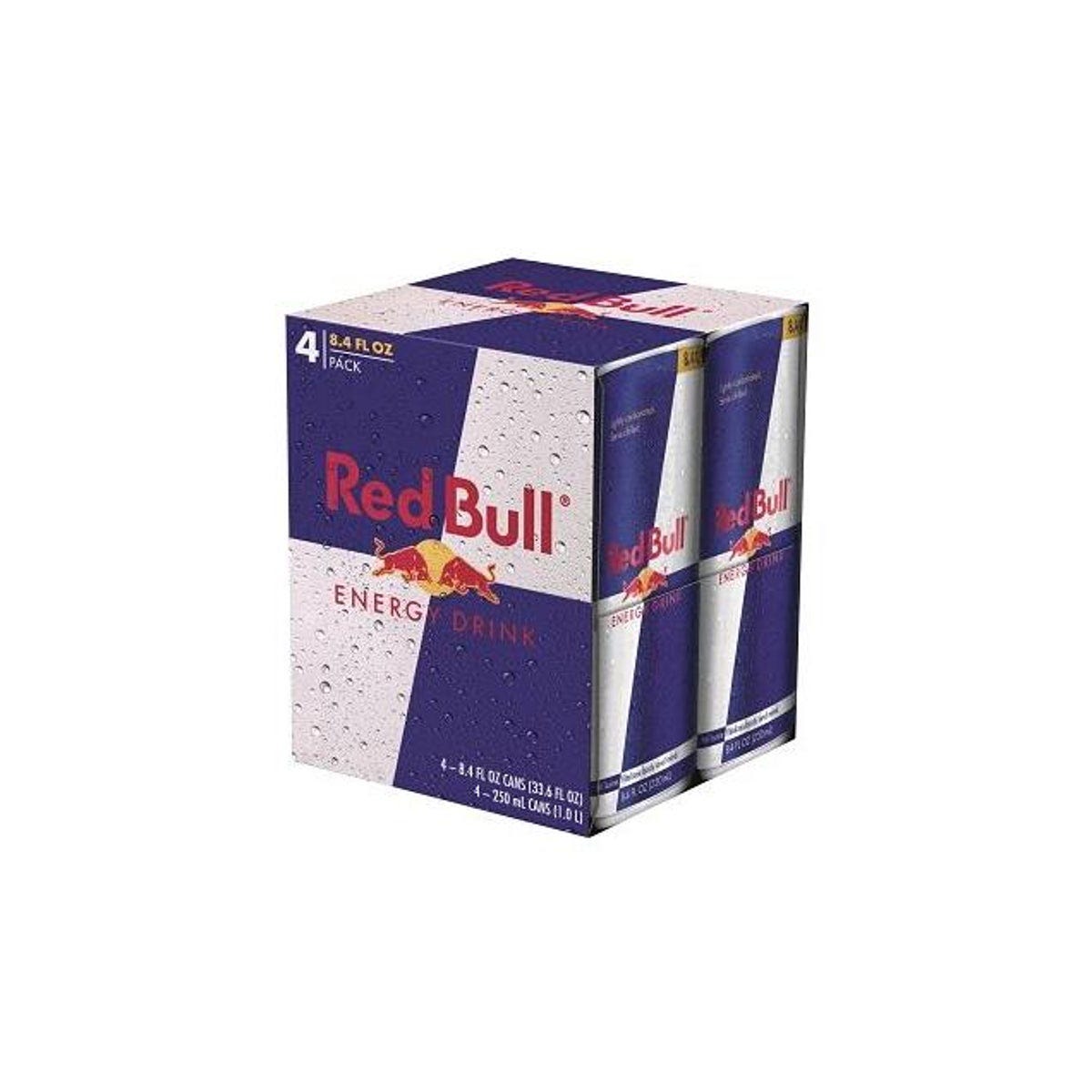 Red Bull 8.4 Oz. Energy Drink (4-Pack)