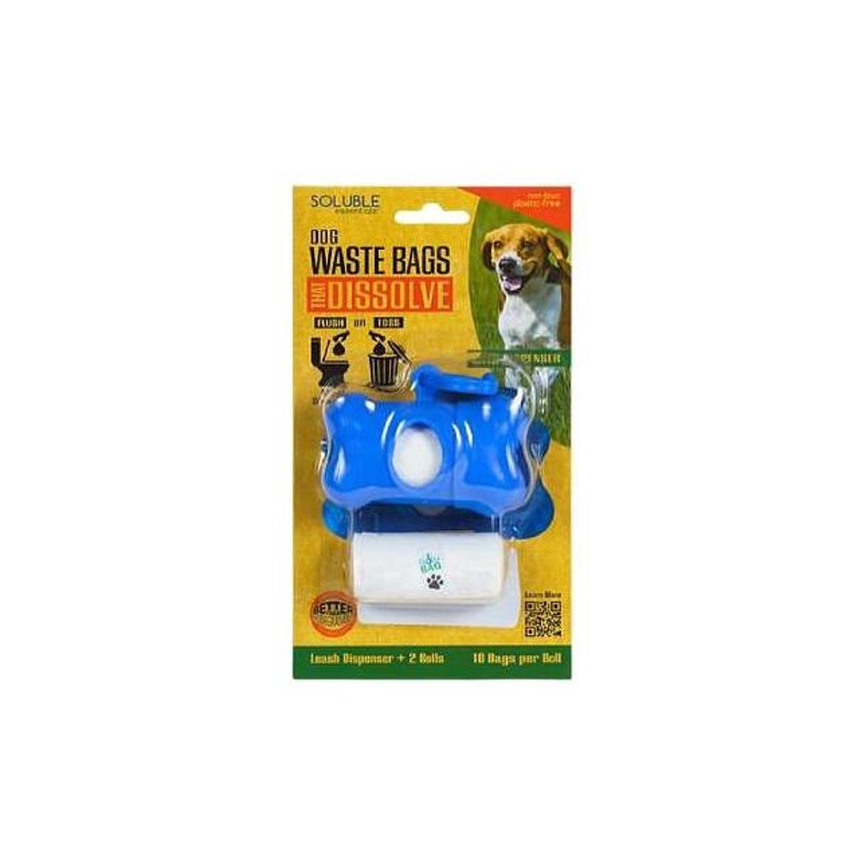 Abco Poop Bag Dispenser & 2 Rolls of Bags (20-Ct.)