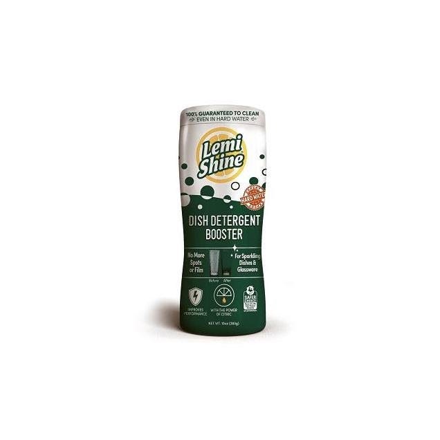 Lemi Shine 10 Oz. Powder Dishwasher Detergent Additive