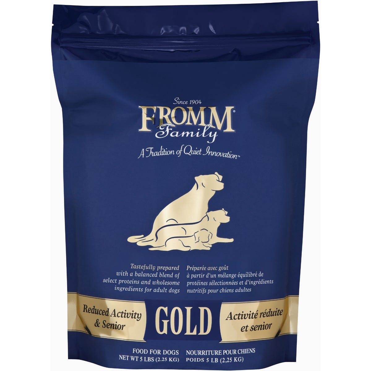 Fromm Gold Reduced Activity & Senior Dry Dog Food, 5 Lb.