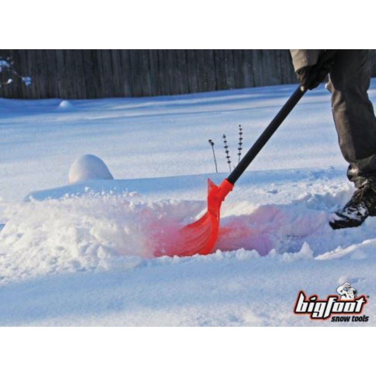 Emsco Bigfoot 21 In. Snow Pusher with Metal Edge | Do it Best