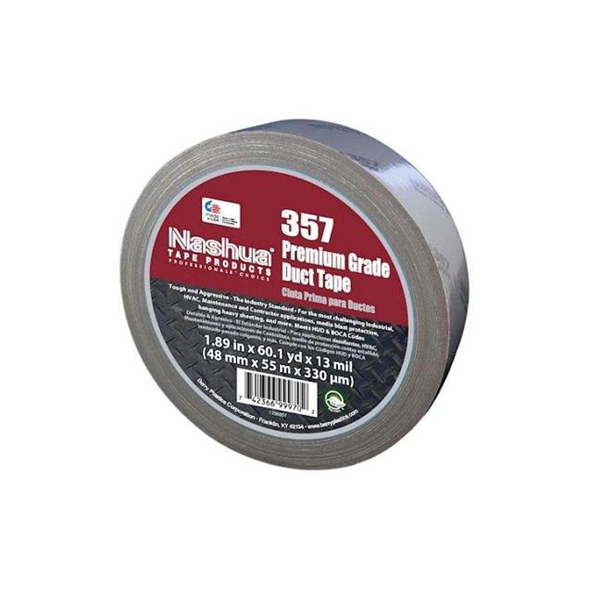 Nashua 1.89 In. x 60 Yd. Gray HVAC Duct Tape