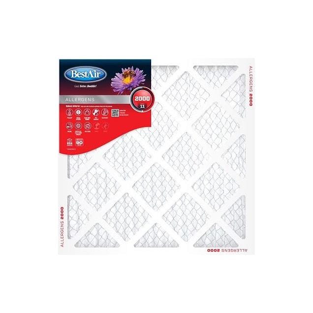 BestAir 16 In. x 16 In. x 1 In. MERV 11 Furnace Filter BestAir 16 In. x 16 In. x 1 In. MERV 11 Furnace Filter