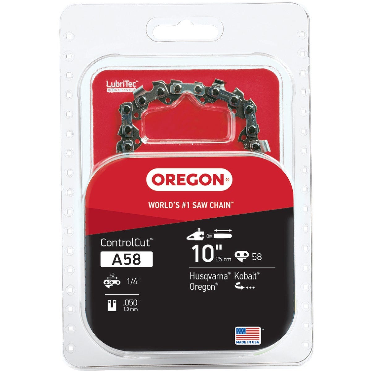 Oregon ControlCut 10 In. 58-Link Chainsaw Chain Oregon ControlCut 10 In. 58-Link Chainsaw Chain
