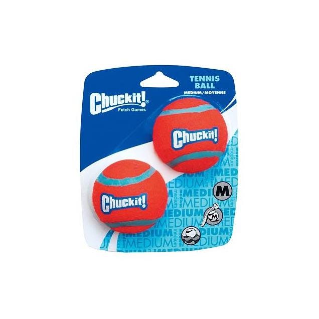 Chuckit! Medium Tennis Ball (2-Pack) Chuckit! Medium Tennis Ball (2-Pack)