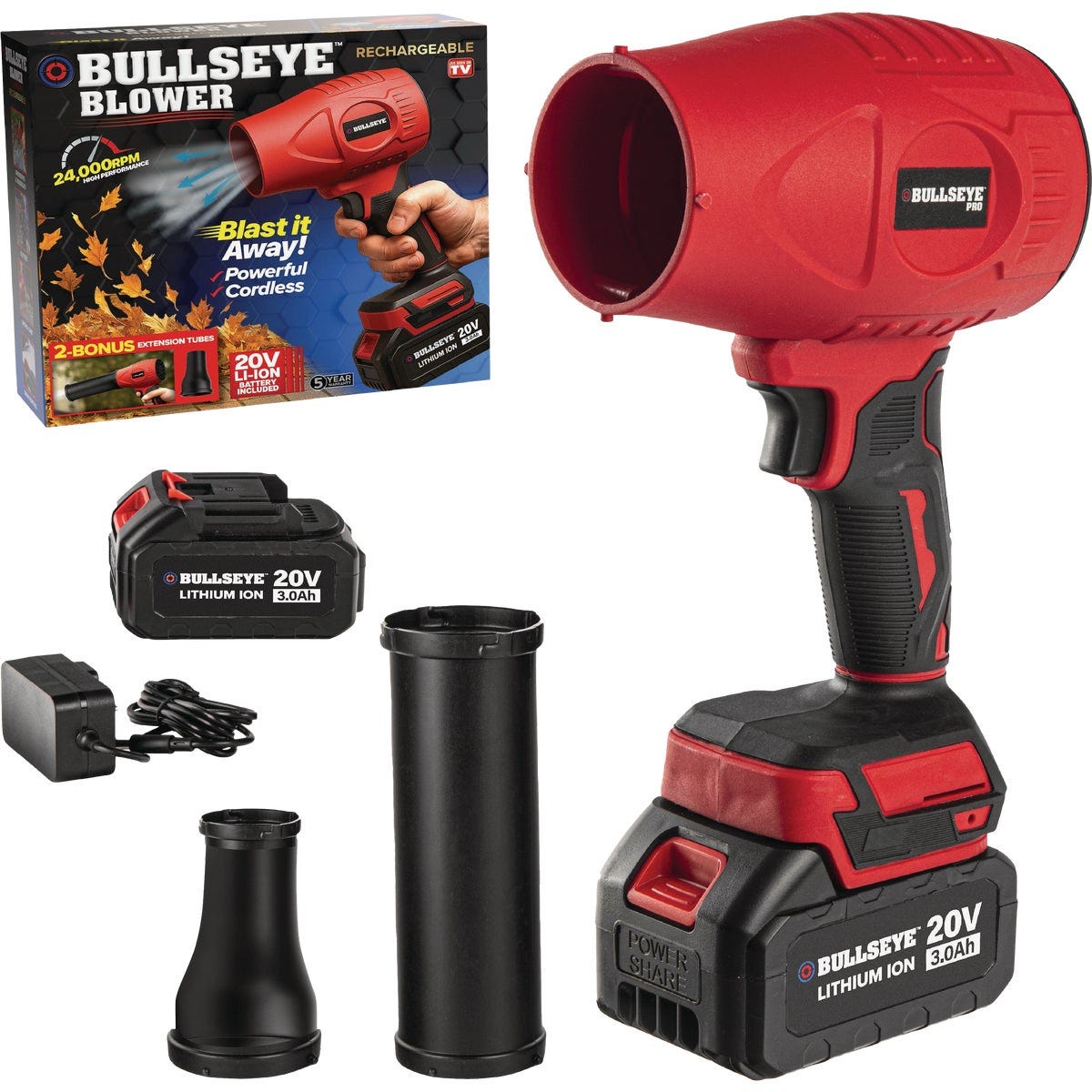 Bullseye 20V Cordless Blower with Charger - photo 2 Bullseye 20V Cordless Blower with Charger - photo 2