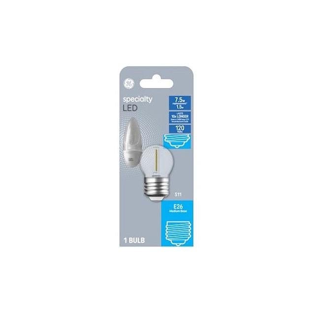 GE 1W Clear LED Night Light Bulbs GE 1W Clear LED Night Light Bulbs