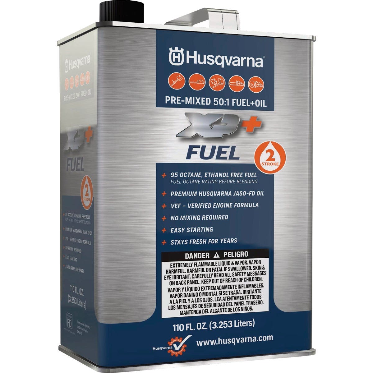 Husqvarna XP+ 1 Gal. 50:1 Fuel + Oil Pre-Mix