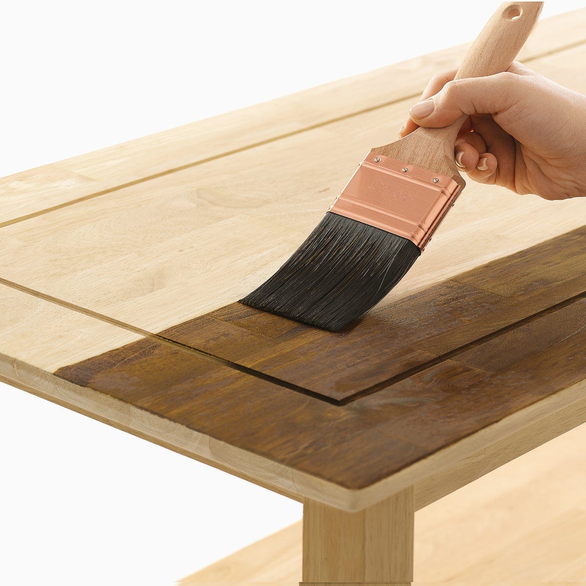 Minwax Wood Finish Penetrating Stain, Espresso, 1/2 Pt. - photo 6