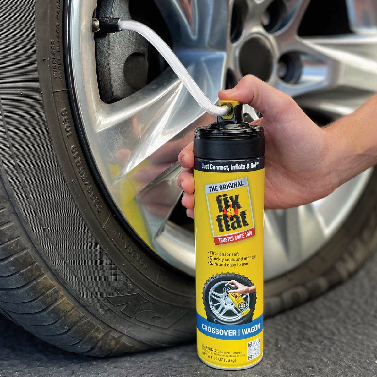 Fix-A-Flat 20 Oz. Cone Top Tire Eco Friendly Inflator/Sealer - photo 4 Fix-A-Flat 20 Oz. Cone Top Tire Eco Friendly Inflator/Sealer - photo 4