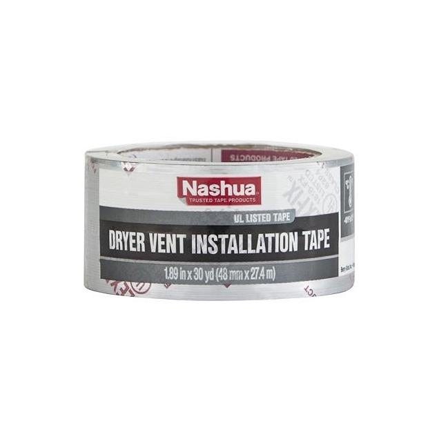 Nashua 1.89 In. x 30 Yd. Dryer Vent Installation Duct Tape Nashua 1.89 In. x 30 Yd. Dryer Vent Installation Duct Tape