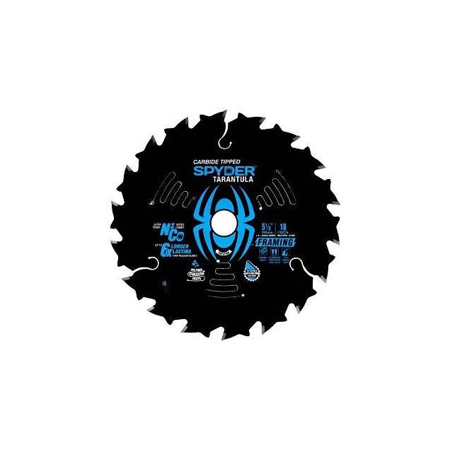 Spyder Tarantula 5-1/2 In. 18-Tooth Framing Circular Saw Blade