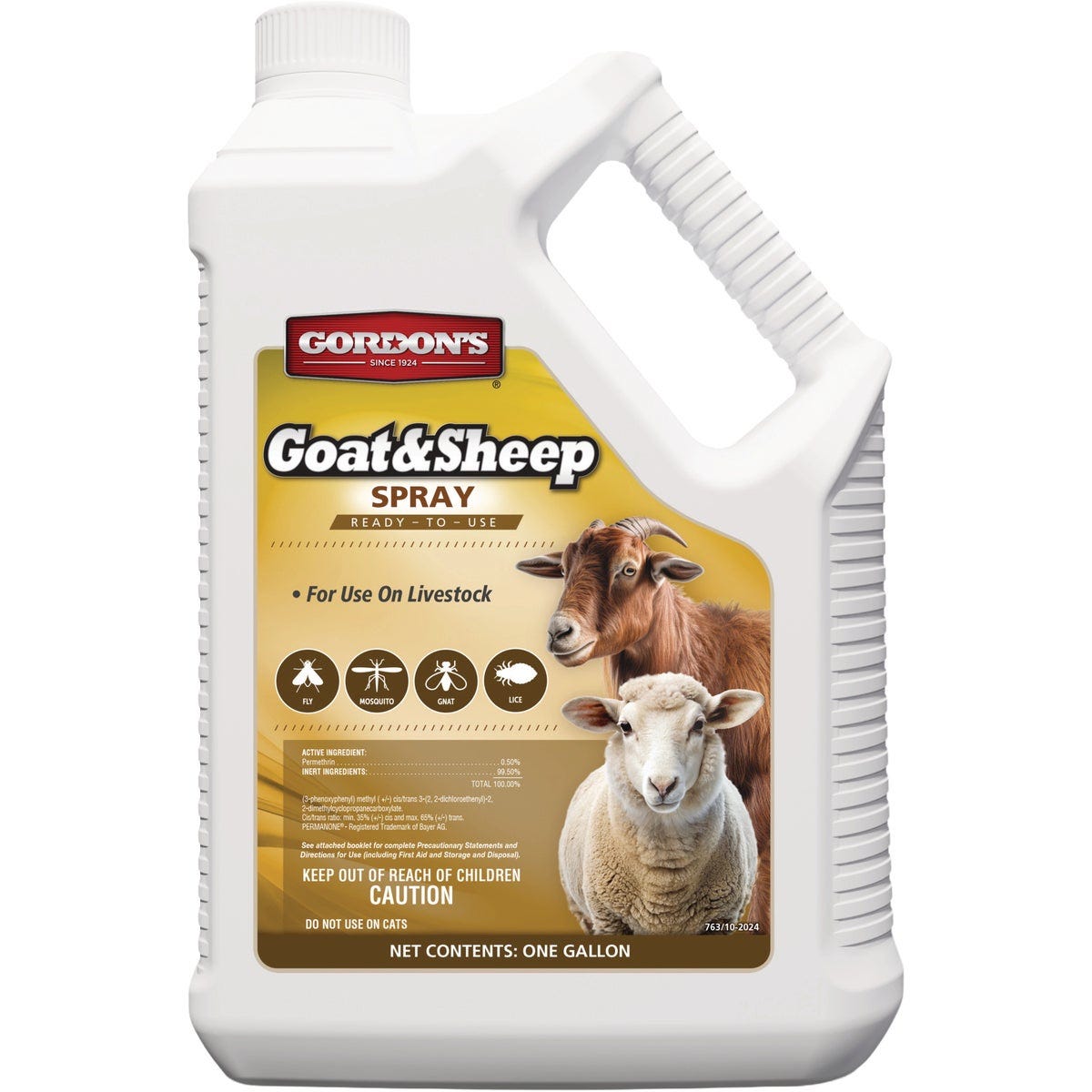 Gordon's 1 Gal. Ready To Use Goat & Sheep Spray Gordon's 1 Gal. Ready To Use Goat & Sheep Spray