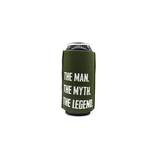 ZipSip The Man. The Myth. The Legend. Magnetic BipSip Can Koozie
