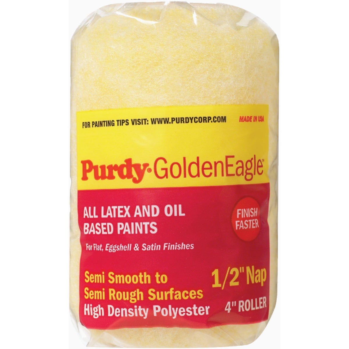 Purdy Golden Eagle Roller Cover, 4 x 1/2 in.
