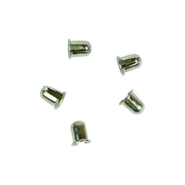 Jandorf #10 Nickel-Plated Beaded Lamp Chain Bell (5-Pack)