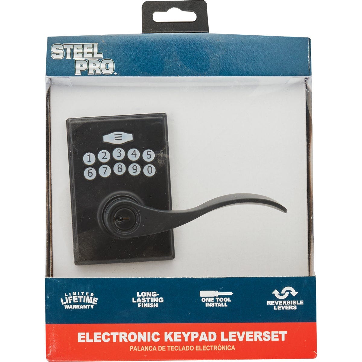 Steel Pro Electronic Leverset, Matte Black - photo 2 Steel Pro Electronic Leverset, Matte Black - photo 2