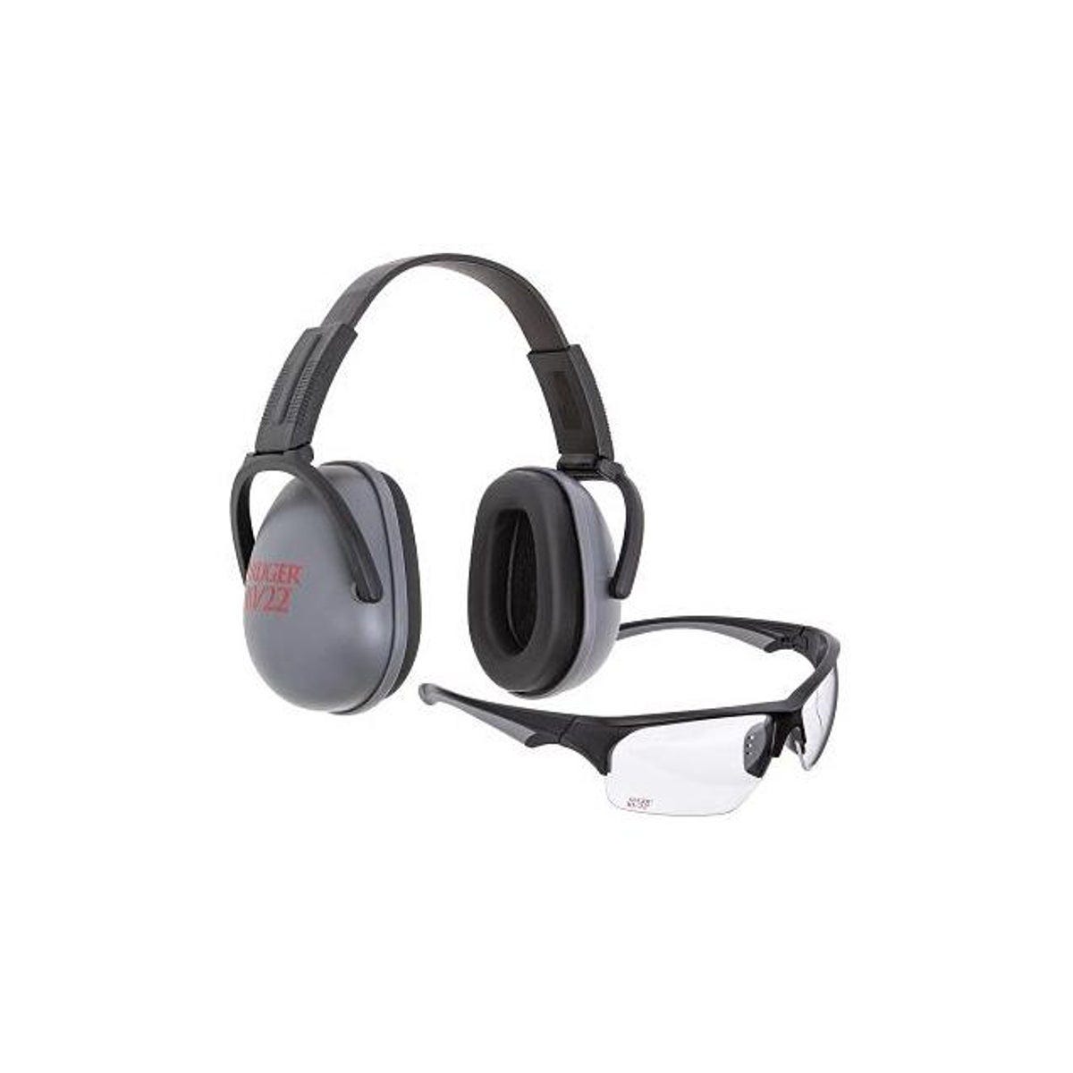 Allen Ruger Shooting Earmuffs & Safety Glasses Combo