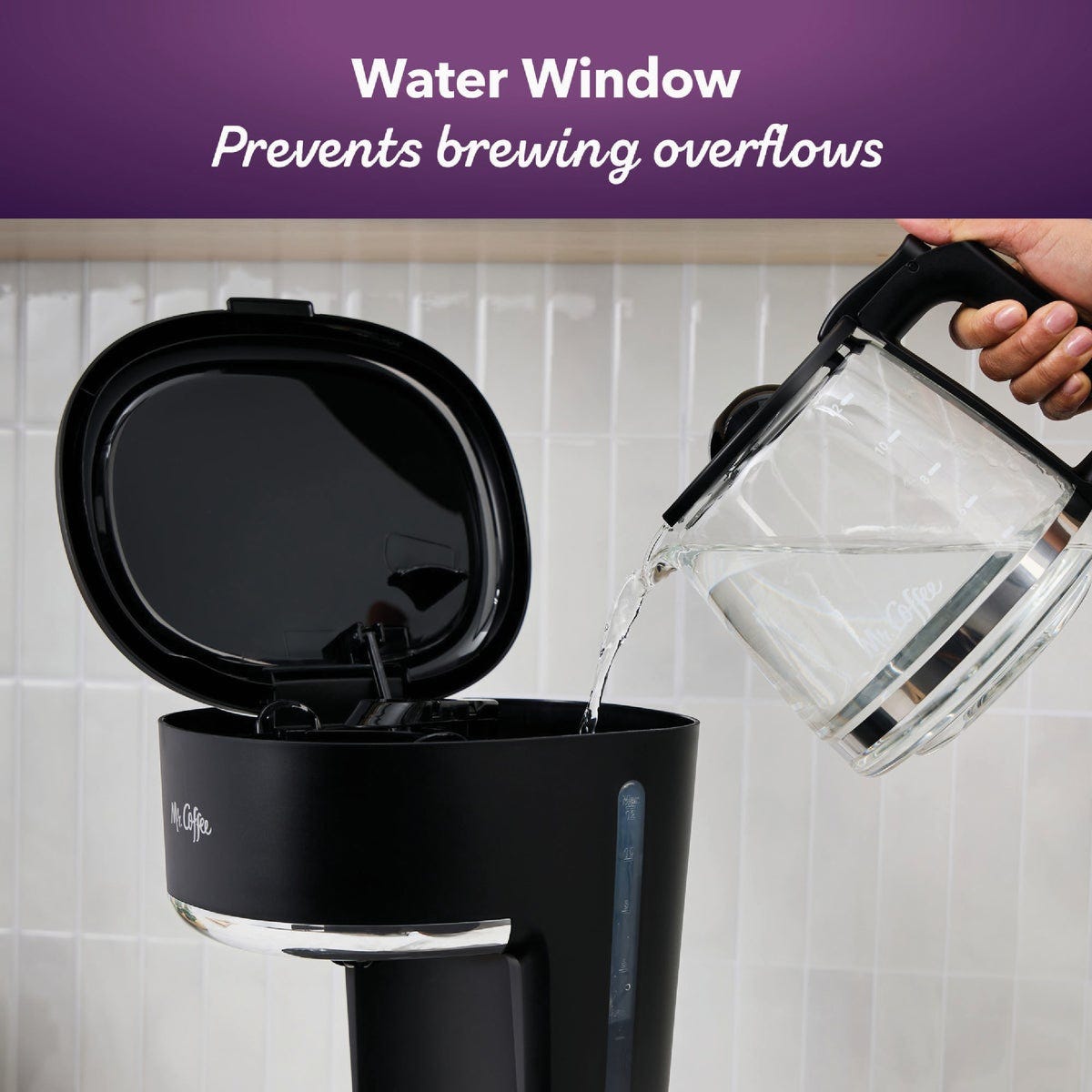 Mr. Coffee Switch Coffee Maker, 12-Cup Coffee Maker, Black - photo 5