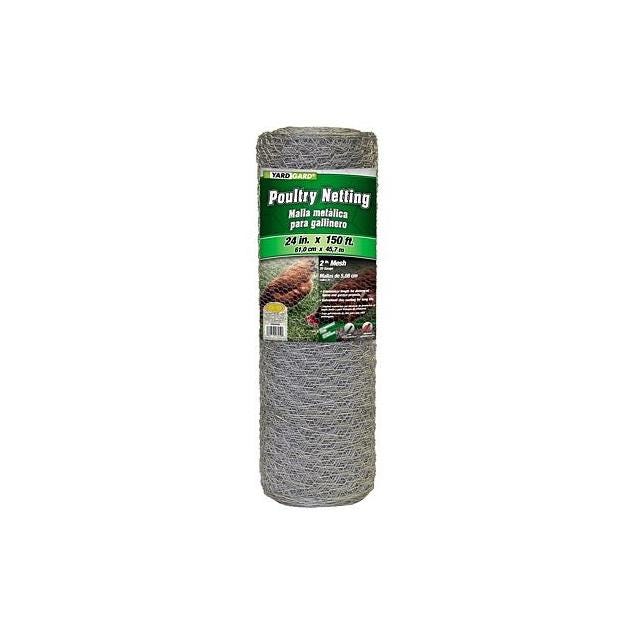 YardGard 24 In. x 150 Ft. Galvanized Poultry Netting YardGard 24 In. x 150 Ft. Galvanized Poultry Netting