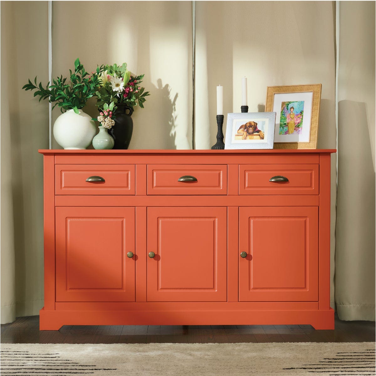 Rust-Oleum Low Odor Water-Based 11 Oz. Gloss Spray Paint, Orange Soda - photo 6