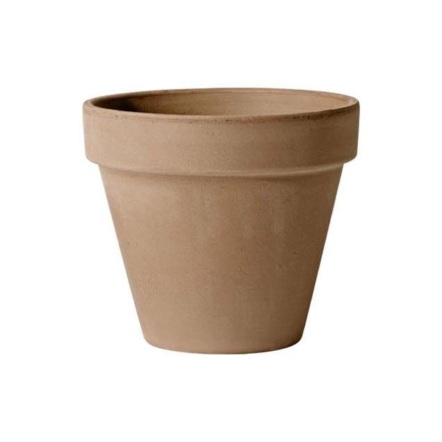 Deroma 10.8 In. x 9.6 In. Graphite Clay Planter