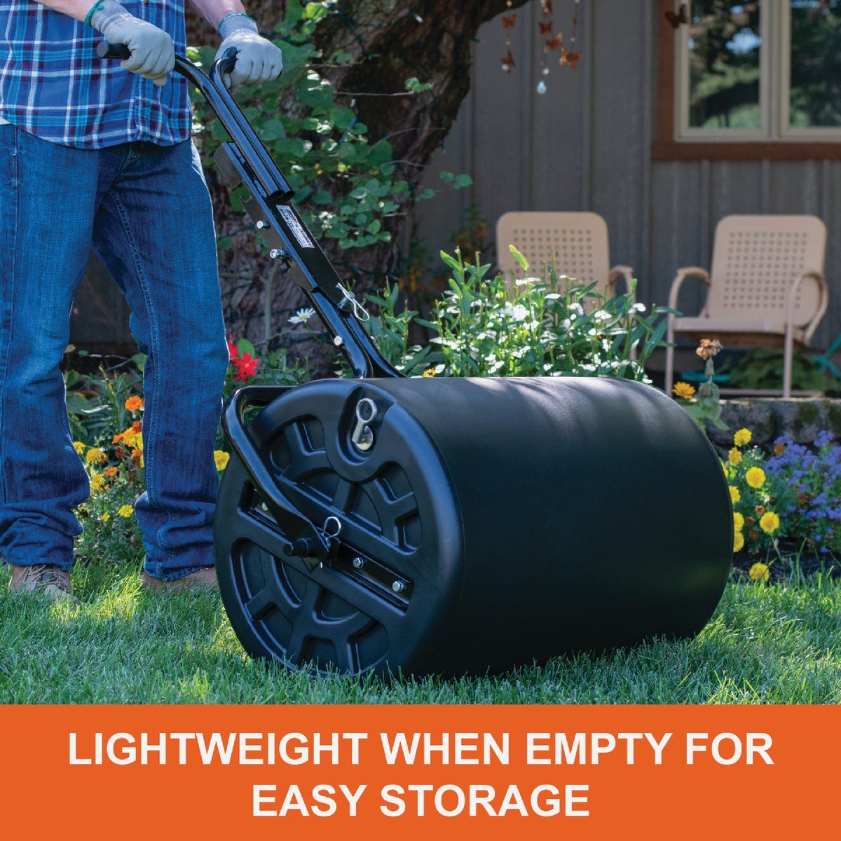 Agri-Fab 18 In. x 24 In. Poly Push/Tow Behind Poly Lawn Roller - photo 3 Agri-Fab 18 In. x 24 In. Poly Push/Tow Behind Poly Lawn Roller - photo 3