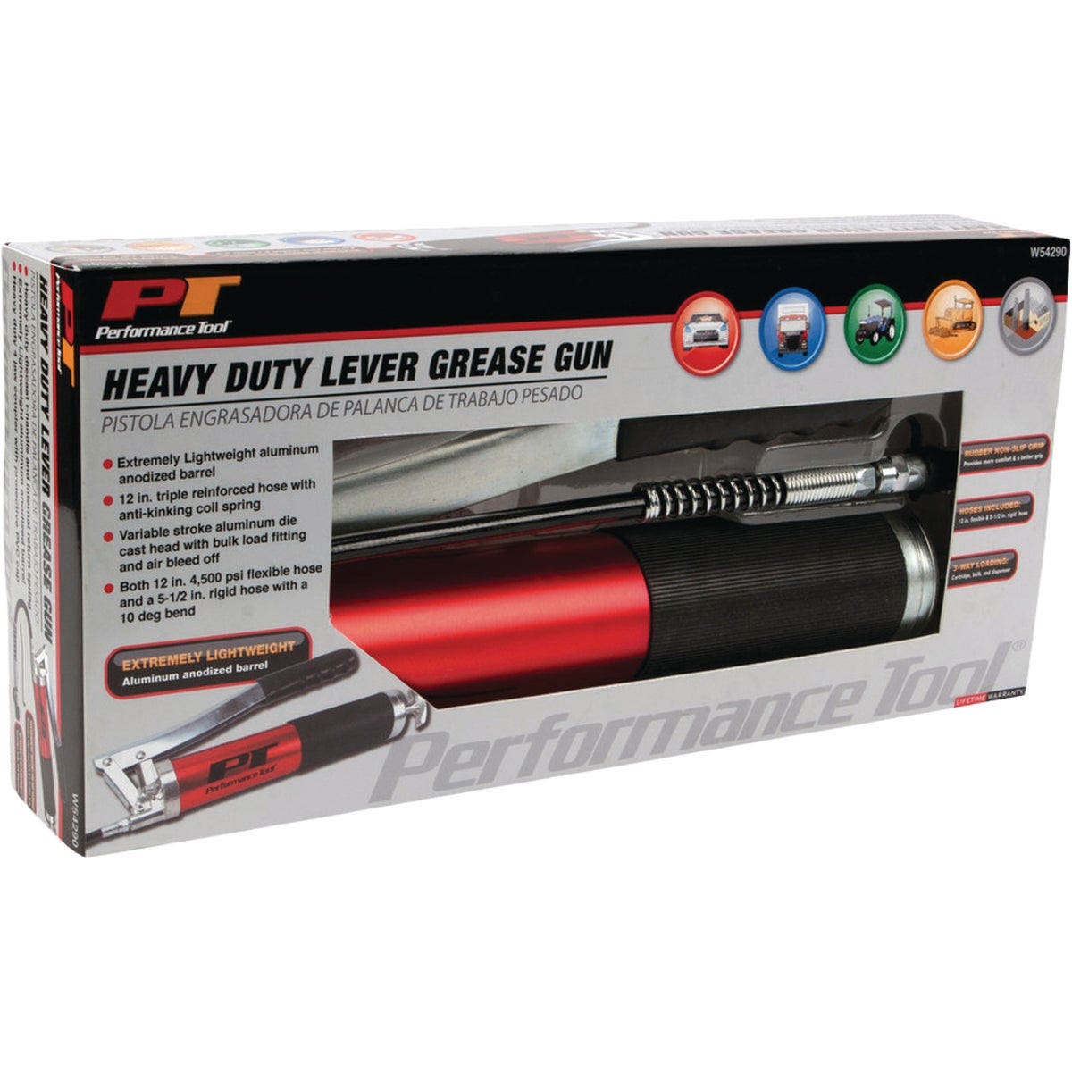 Performance Tool Aluminum Lever Action Grease Gun - photo 3 Performance Tool Aluminum Lever Action Grease Gun - photo 3