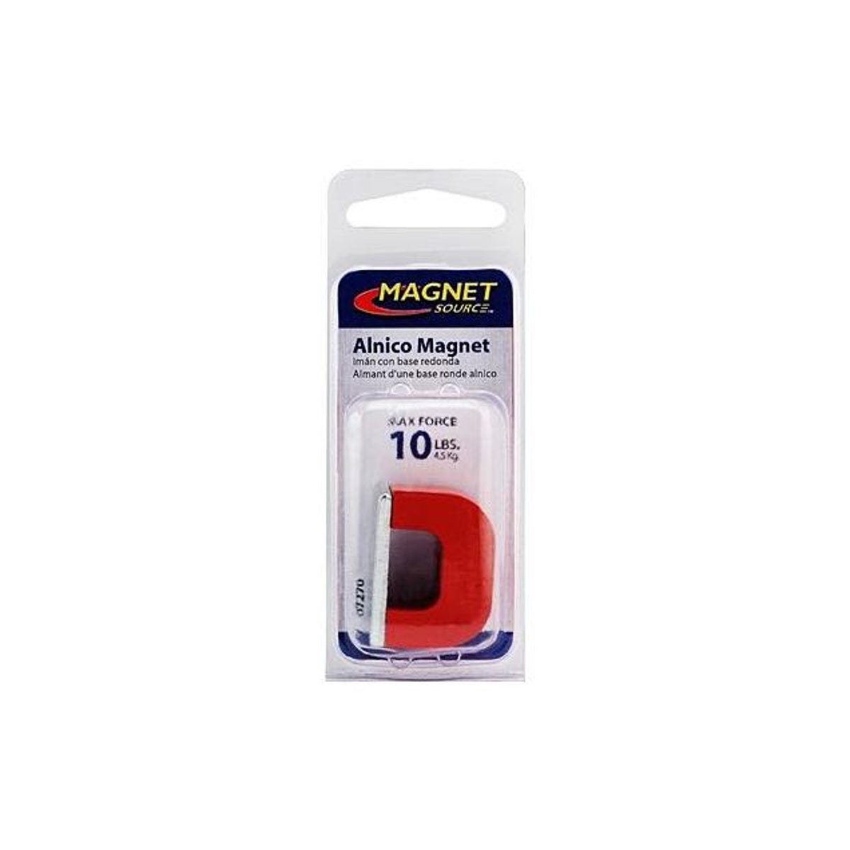 Master Magnetics 10 Lb. Pull Alnico Horseshoe Magnet Master Magnetics 10 Lb. Pull Alnico Horseshoe Magnet