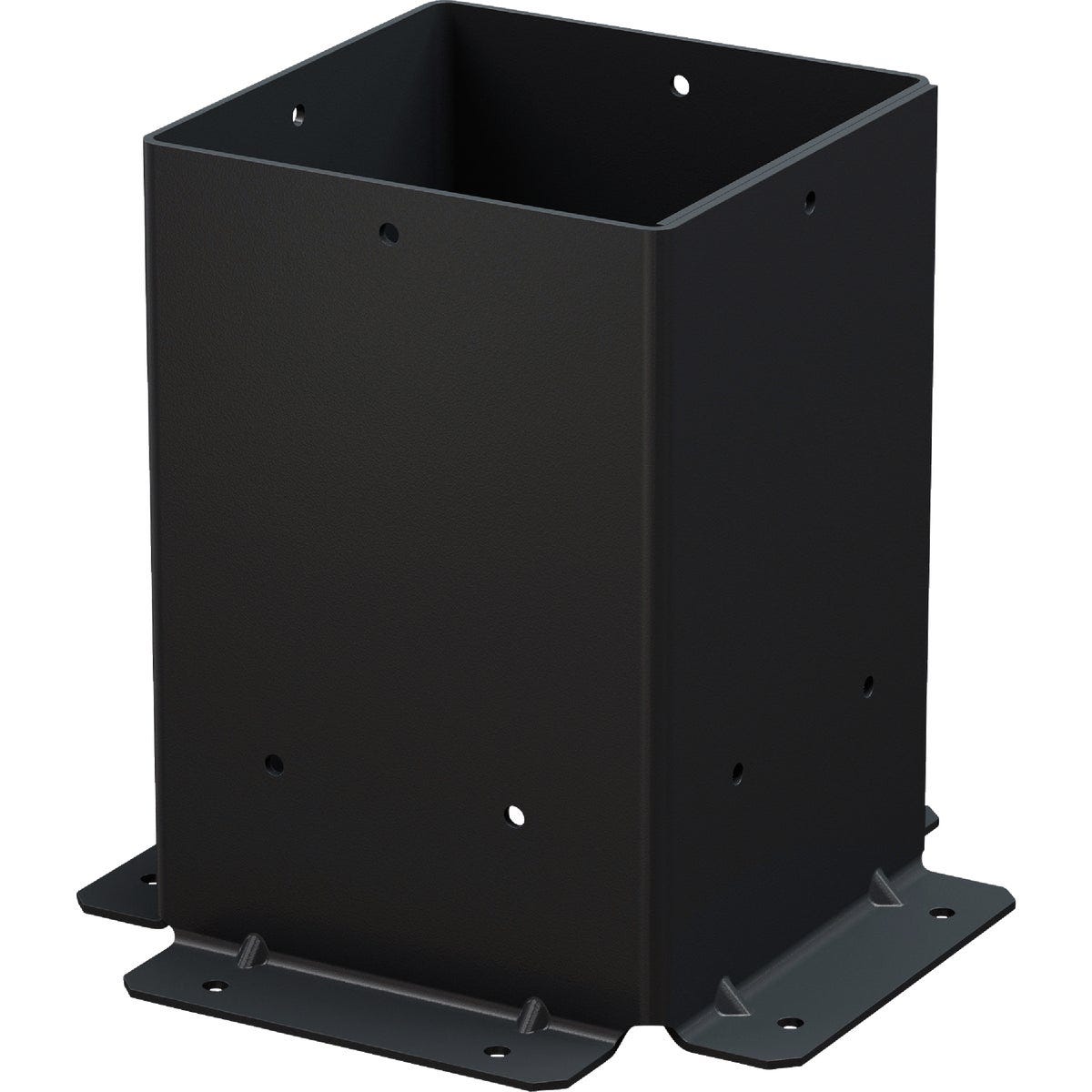 Simpson Strong-Tie Outdoor Accents Sage System Black Powder-Coated Post Base for 6x6 with Screws (2-Pack) - photo 3 Simpson Strong-Tie Outdoor Accents Sage System Black Powder-Coated Post Base for 6x6 with Screws (2-Pack) - photo 3