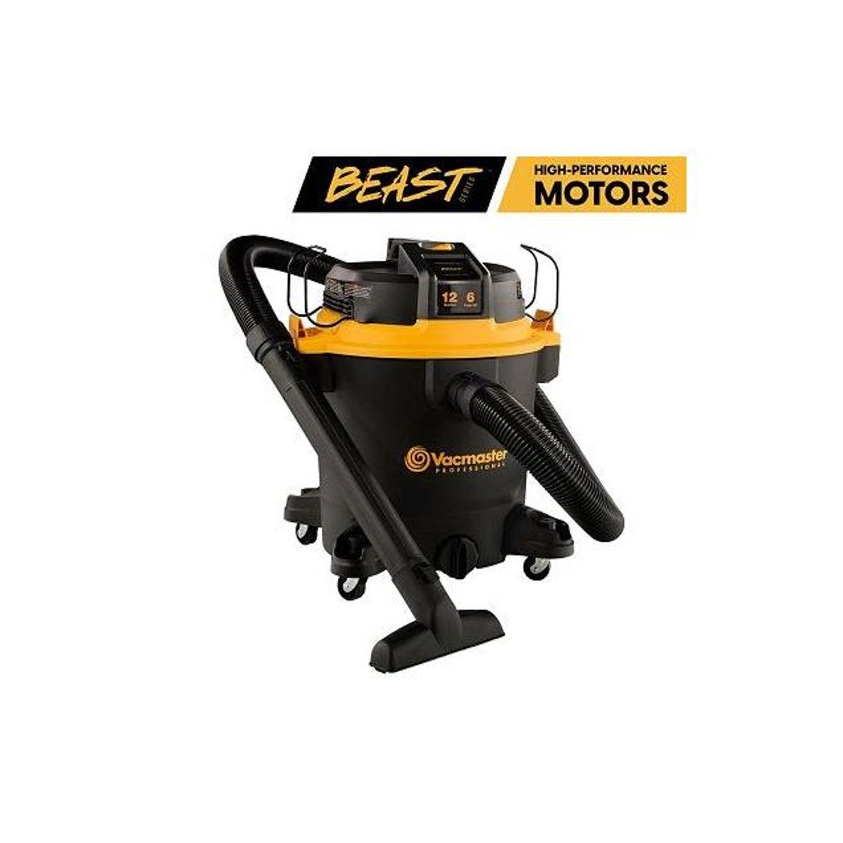 Vacmaster Professional Beast Series 12-Gallon 6 Peak HP Wet/Dry Vacuum Vacmaster Professional Beast Series 12-Gallon 6 Peak HP Wet/Dry Vacuum