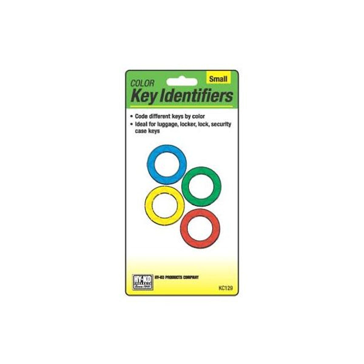 Hy-Ko Small Key Identifiers (4-Pack)