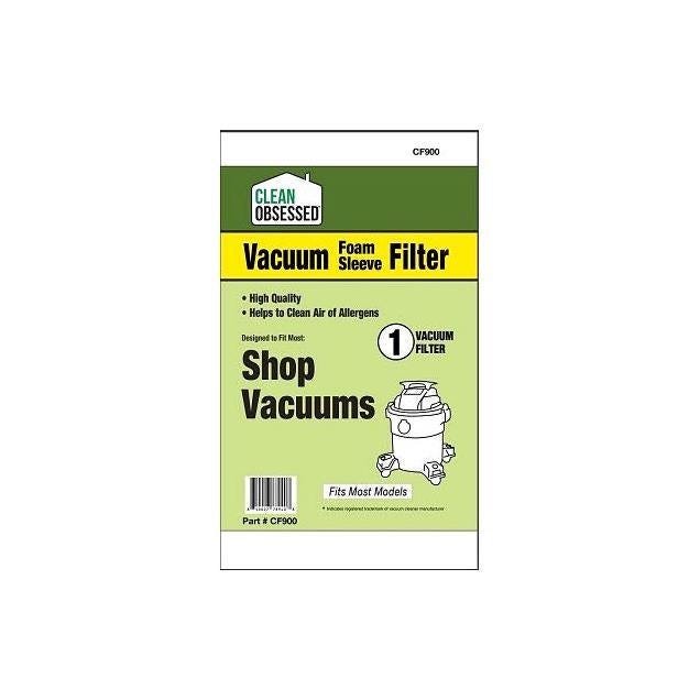 Clean Obsessed Shop Vac Foam Vacuum Cleaner Filter Clean Obsessed Shop Vac Foam Vacuum Cleaner Filter