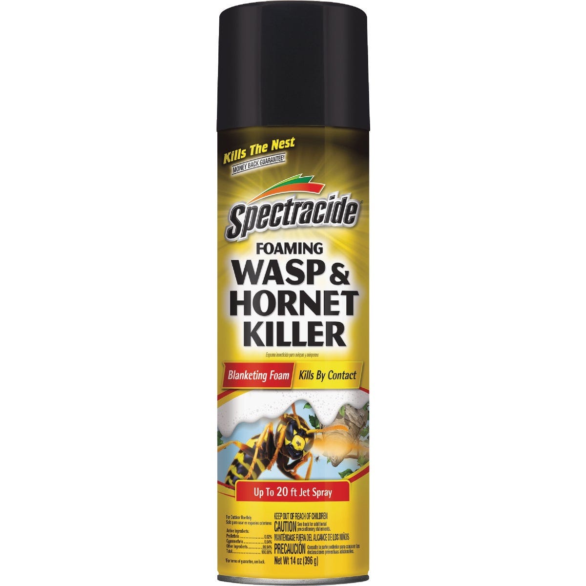 Spectracide 14 Oz. Foaming Wasp & Hornet Killer Spectracide 14 Oz. Foaming Wasp & Hornet Killer