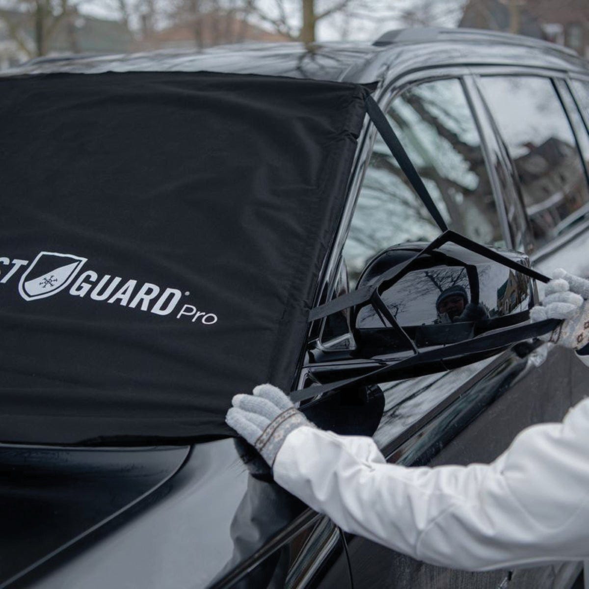 FrostGuard 70 In. x 41 In. Polyester Pro Windshield Cover FrostGuard 70 In. x 41 In. Polyester Pro Windshield Cover