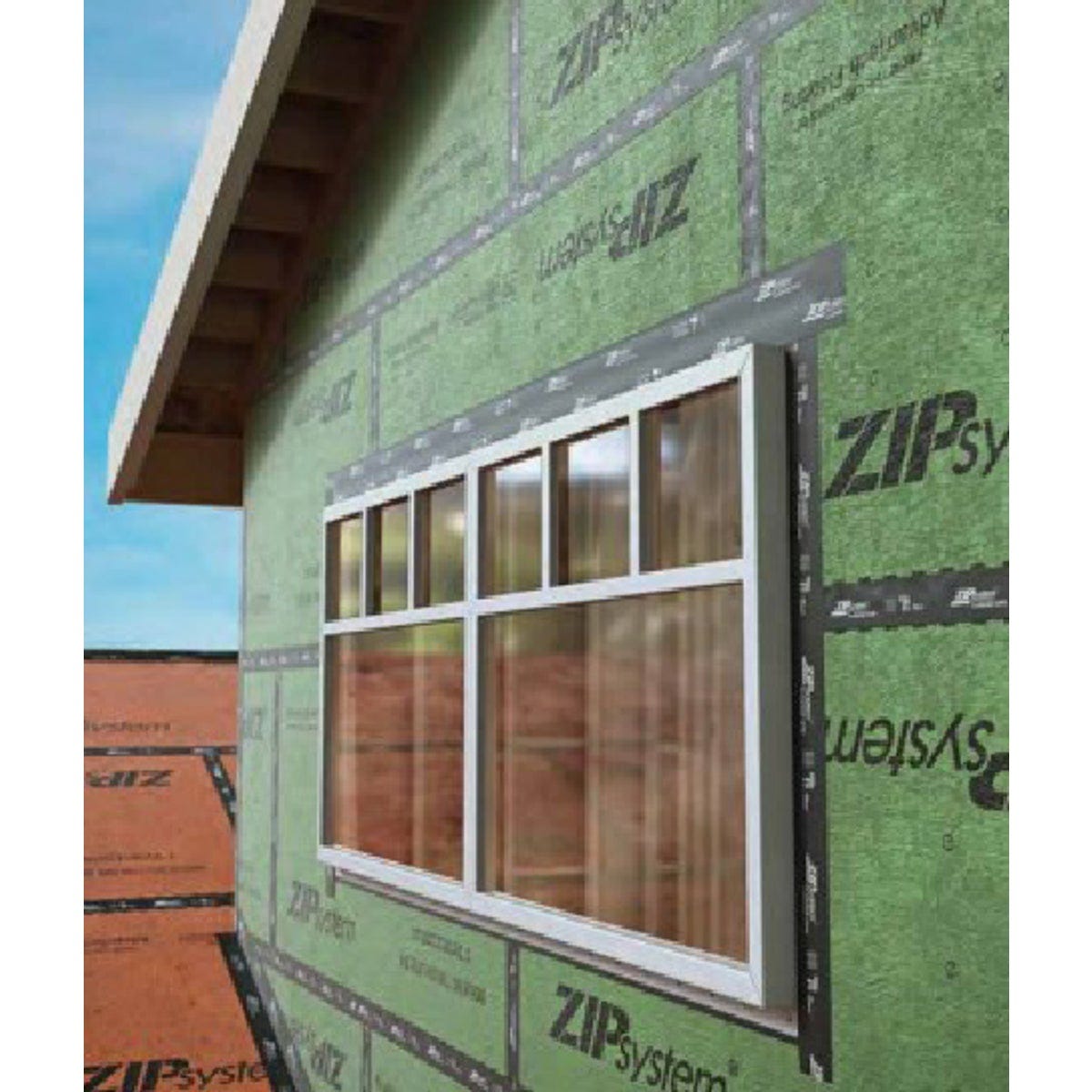 ZIP System 3.75 In. x 30 Ft. Linered Flashing Tape - photo 2 ZIP System 3.75 In. x 30 Ft. Linered Flashing Tape - photo 2