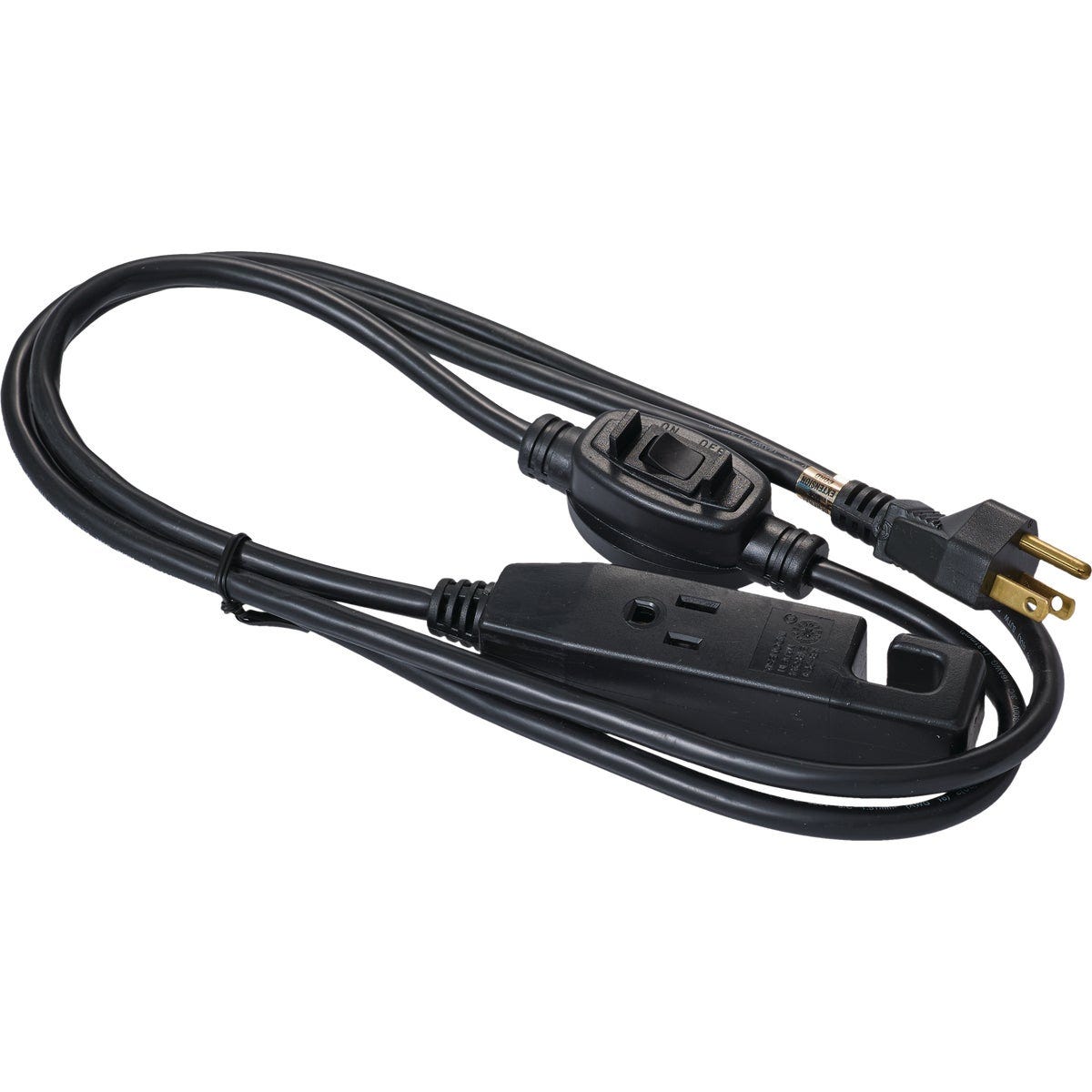 Master Electrician 6 Ft. 16/3 SJTW Black Indoor Extension Cord - photo 2 Master Electrician 6 Ft. 16/3 SJTW Black Indoor Extension Cord - photo 2