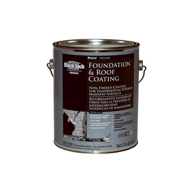 Black Jack 3.6 Qt. Non-Fibered Roof & Foundation Coating