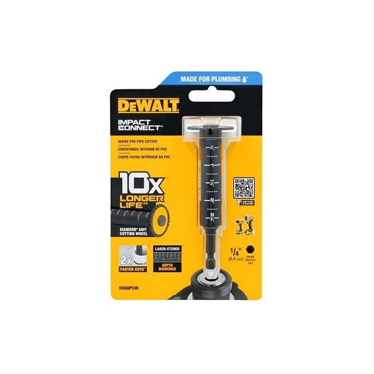 DEWALT Impact Connect PVC Pipe Cutter Attachment