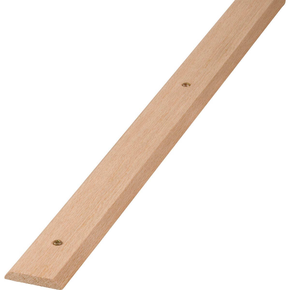 M-D Building Products 1-1/4 in. x 72 in. Unfinished Hardwood Seam Binder with Screws M-D Building Products 1-1/4 in. x 72 in. Unfinished Hardwood Seam Binder with Screws