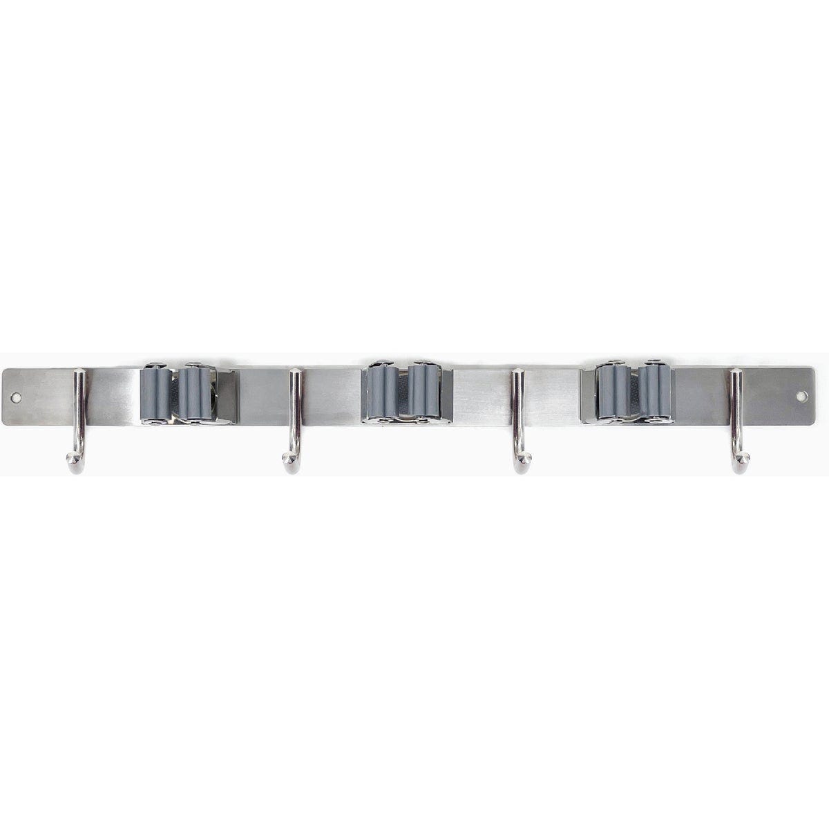 Wrap-It Storage Broom Bar 16 In. Stainless Steel Adhesive Broom Holder - photo 5 Wrap-It Storage Broom Bar 16 In. Stainless Steel Adhesive Broom Holder - photo 5