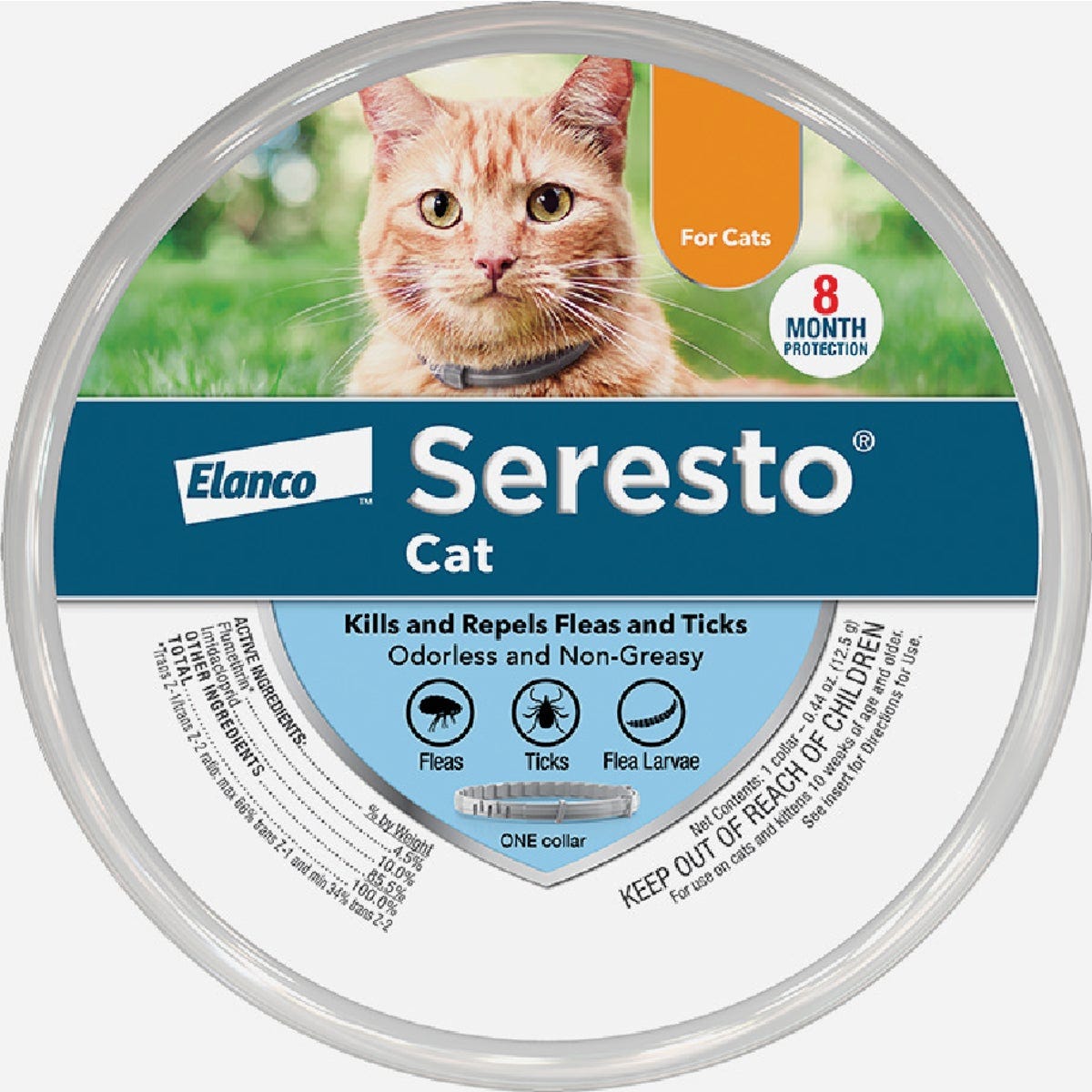 Seresto 8 Month Flea & Tick Collar for Cats - photo 2 Seresto 8 Month Flea & Tick Collar for Cats - photo 2