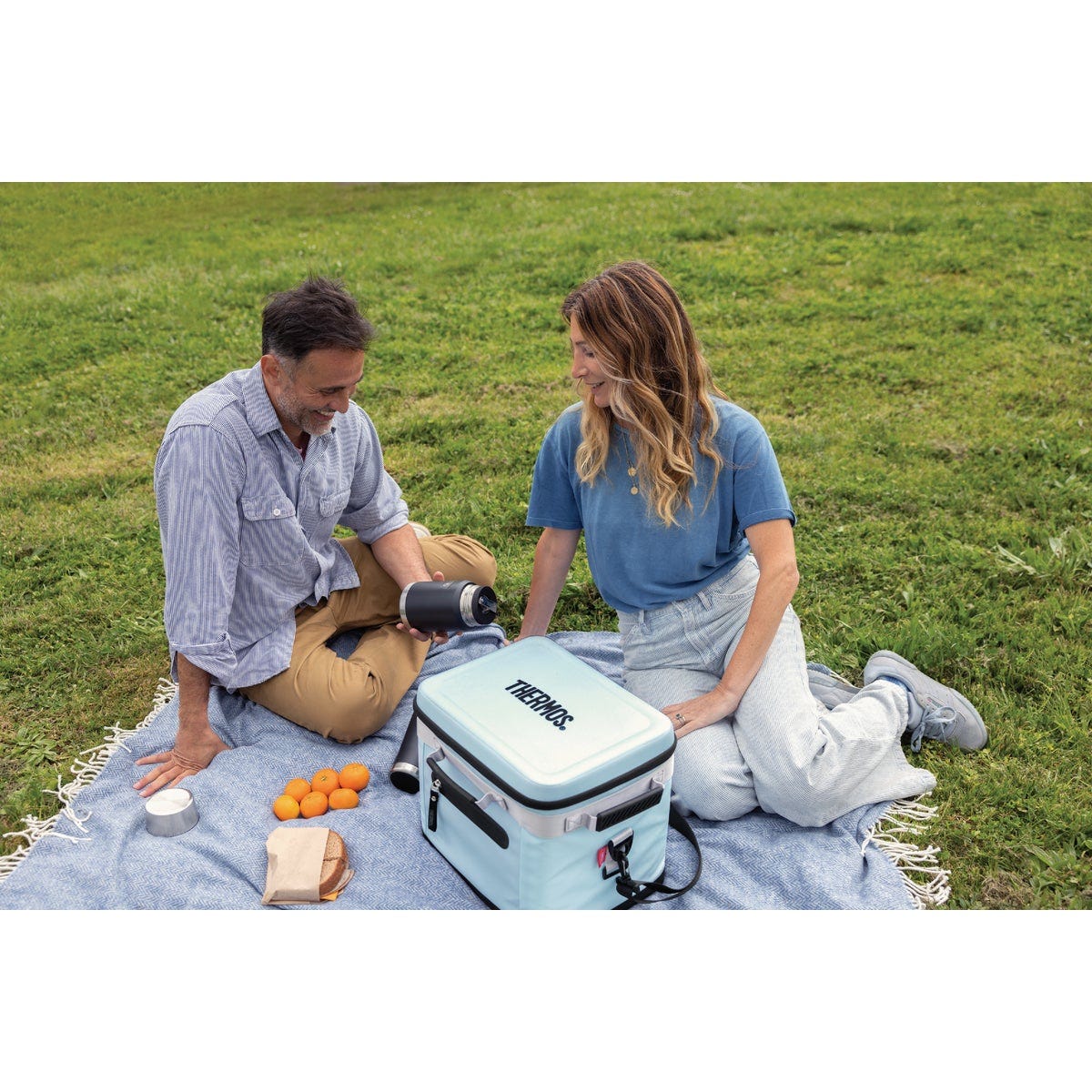 Thermos 24-Can Soft Side Cooler, Glacier - photo 5