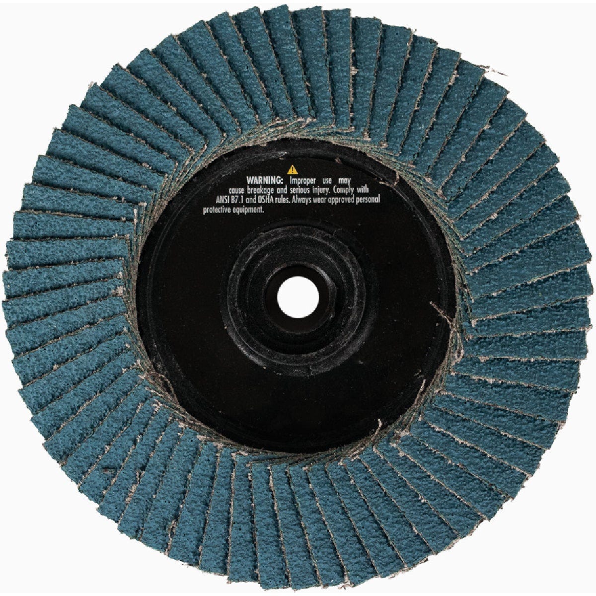 Forney 4-1/2 In. x 5/8 In. 40-Grit Type 29 Double Sided Flap Disc - photo 3