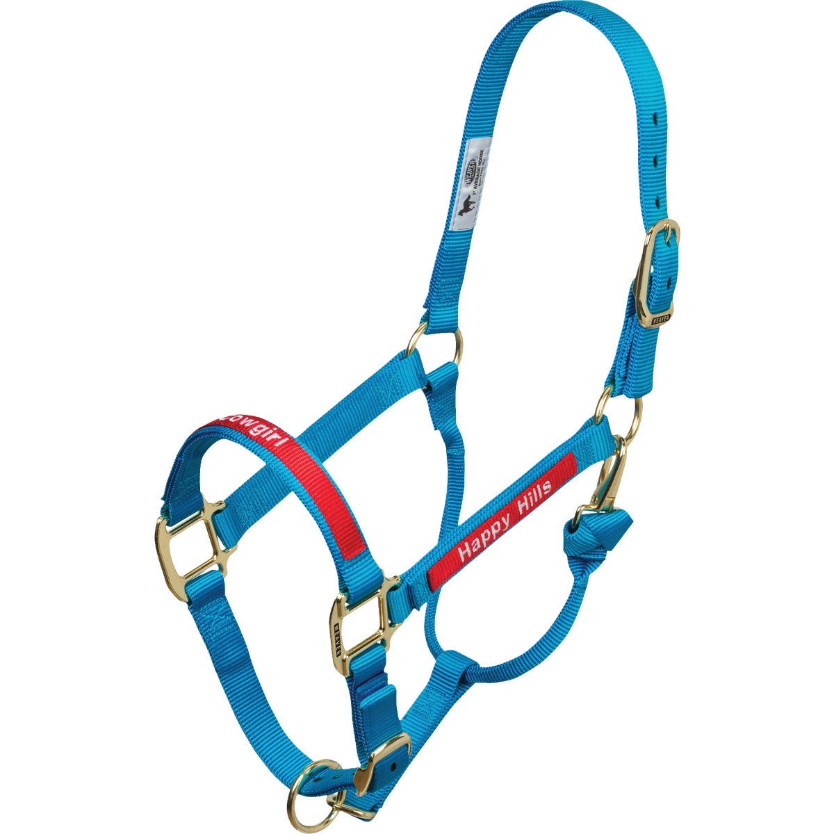Weaver Equine 1 In. Average Blue Adjustable Halter - photo 3 Weaver Equine 1 In. Average Blue Adjustable Halter - photo 3