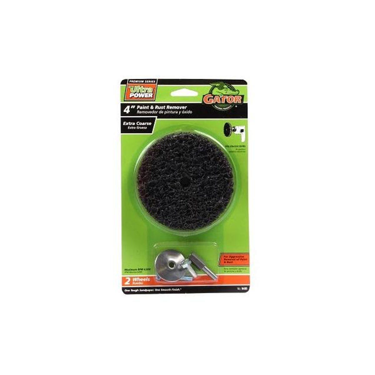Gator 4 In. 60 Grit Silicon Carbide Paint & Rust Removal Disc (2-Pack) Gator 4 In. 60 Grit Silicon Carbide Paint & Rust Removal Disc (2-Pack)