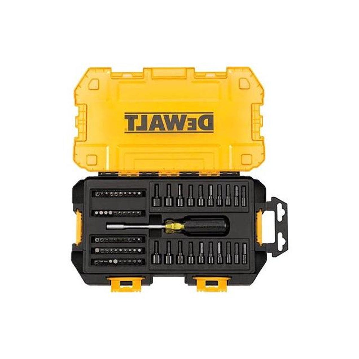 DeWalt 1/4 In. SAE & Metric Multi-Bit & Nut Driver Set (70-Piece)